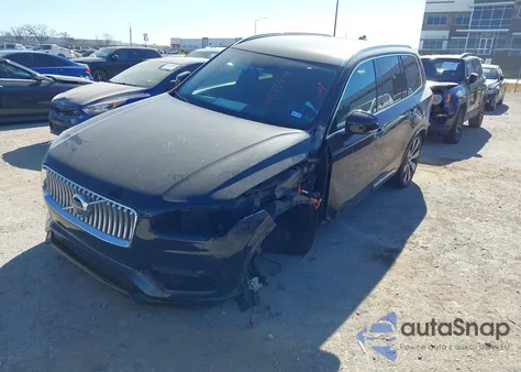 2022 Volvo Xc90 Recharge Plug-In Hybrid T8 Inscription Extended Range 6P из США, поврежденный, VIN YV4H60CL9N1850599